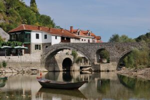 montenegro, river, bridge
